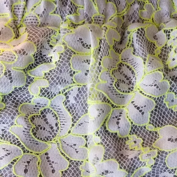 Lovers + Friends Floral Drawstring Mesh Net Shorts - Picture 3 of 8